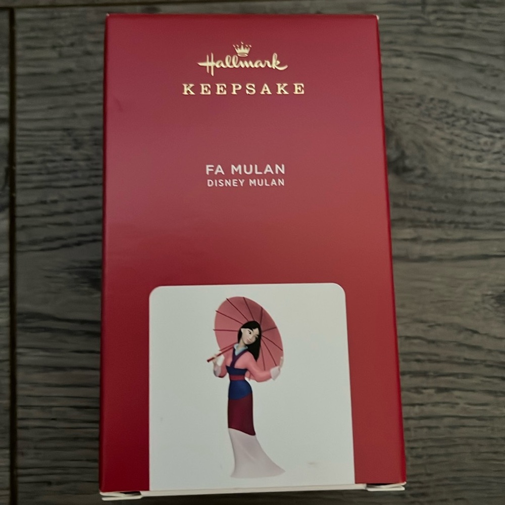 Hallmark Mulan ornament